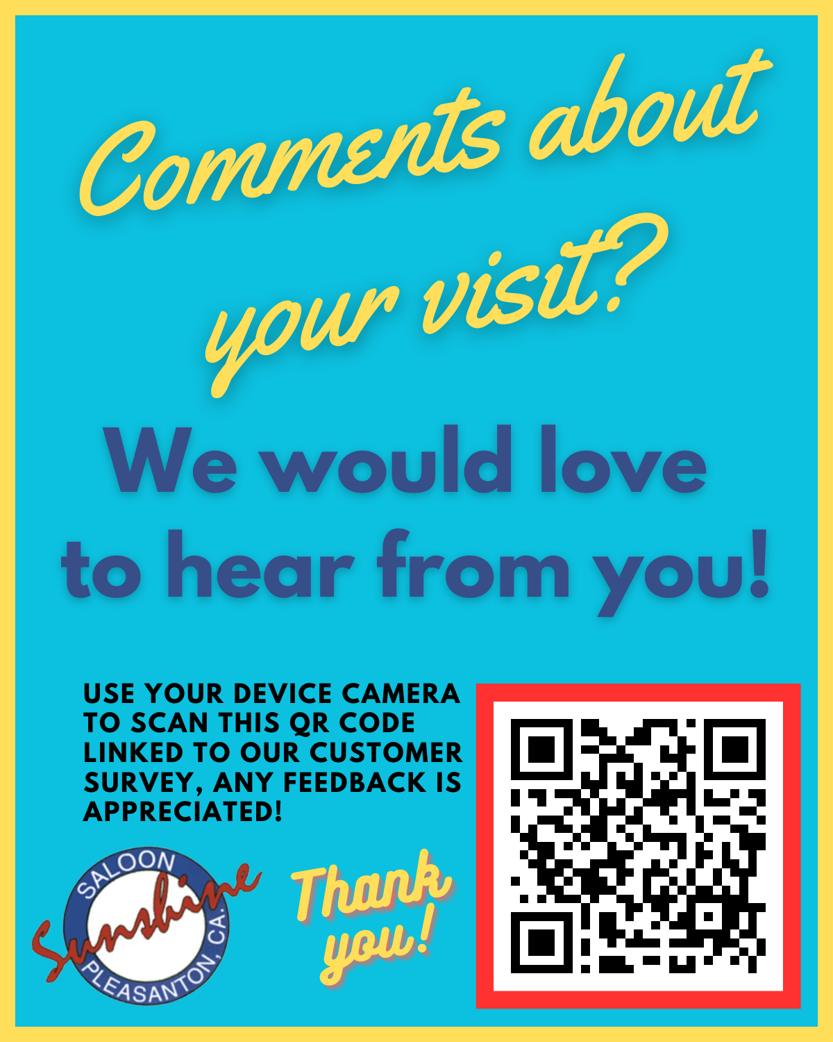 Contact 2 — Pleasanton Sunshine Saloon